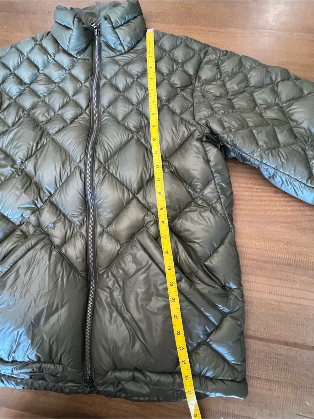 HAVEN X NANGA SKYLINE JACKET - NYLON RIPSTOP GOOSE DOWN OLIVE M